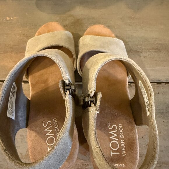 Toms Majorca Sandal Suede 6 - Picture 5 of 6